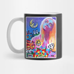 abstract collin painting Mug